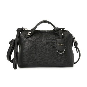 FENDI FF Jacquard Shopper Tote Shoulder Bag Brown